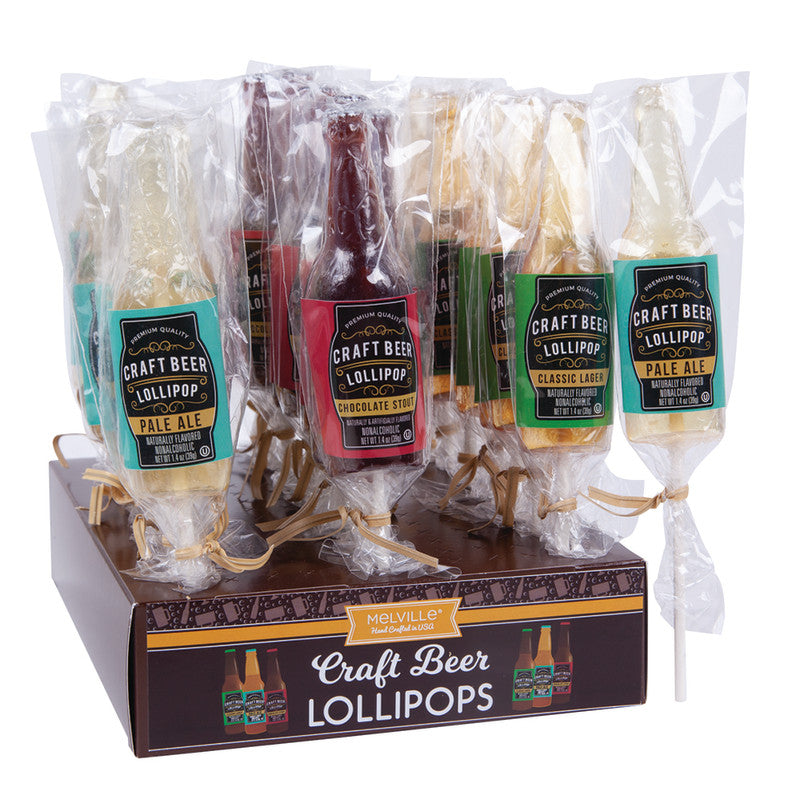 Wholesale Melville Craft Beer Lollipops 1.2 Oz Bulk