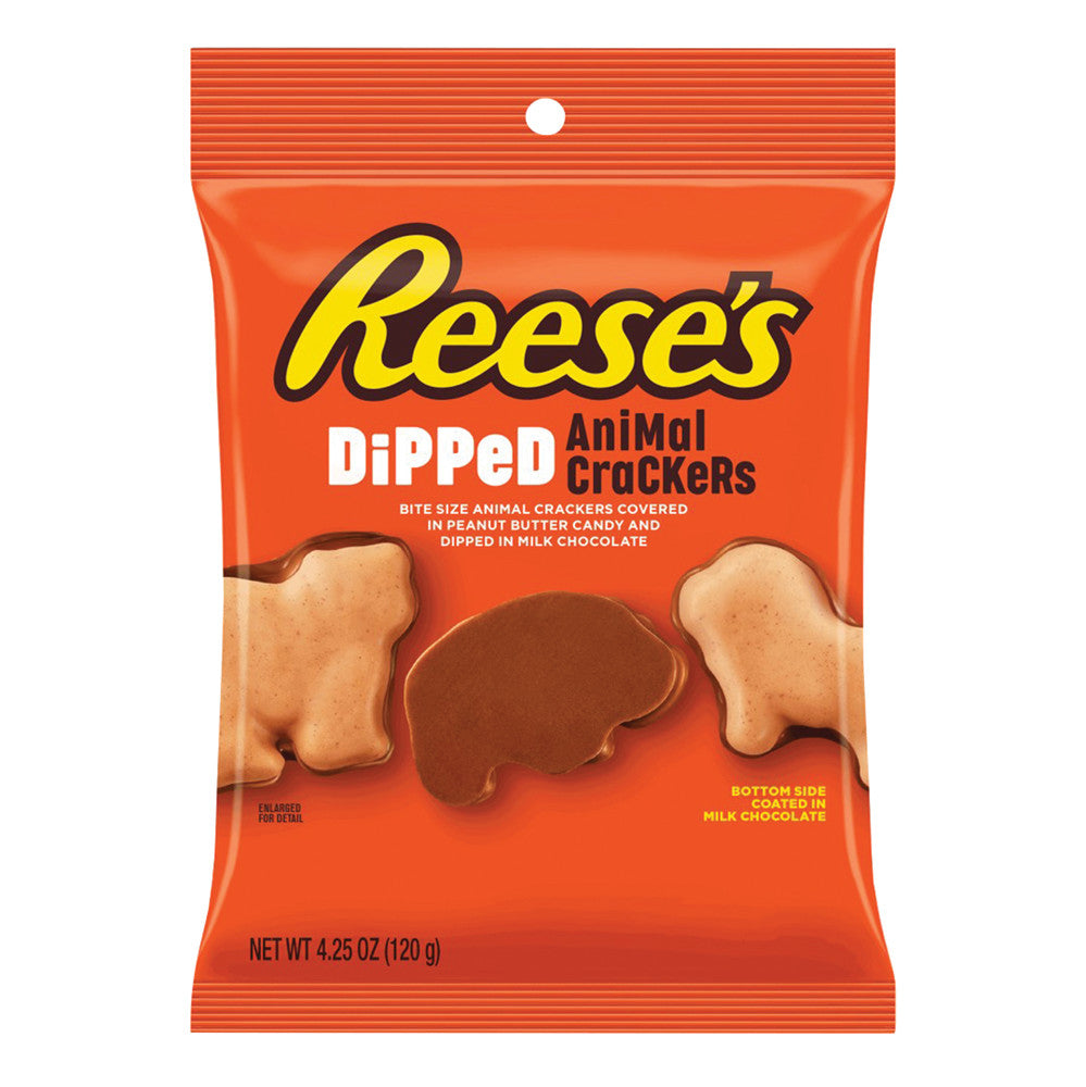 Wholesale Reese'S Peanut Butter Dipped Animal Crackers 4.25 Oz- Bulk