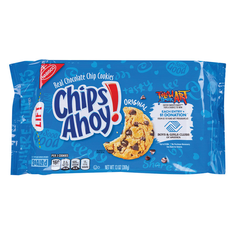 Wholesale Chips Ahoy Cookies 13 Oz-12ct case Bulk