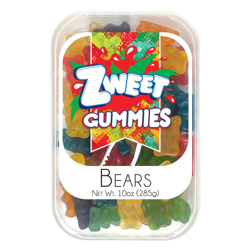 Wholesale Zweet Gummy Bears 10 Oz Tub *Sf Dc Only*- Bulk