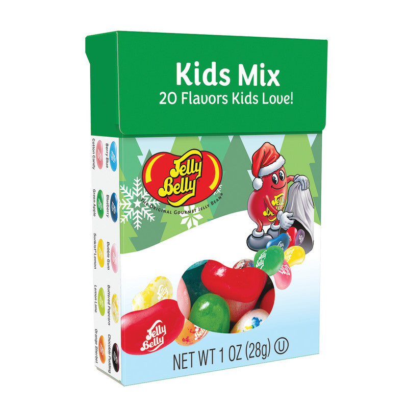 Wholesale Jelly Belly Kids Mix 1 Oz Flip Top Box-24ct case Bulk