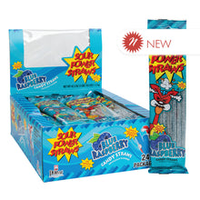 Wholesale Sour Power Straws Blue Raspberry 1.75 Oz- Bulk