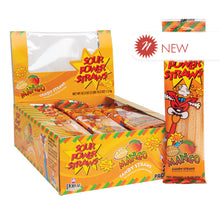 Wholesale Sour Power Straws Mango 1.75 Oz- Bulk