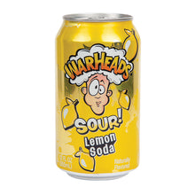 Wholesale Warheads Sour Lemon Soda 12 Oz Can- Bulk