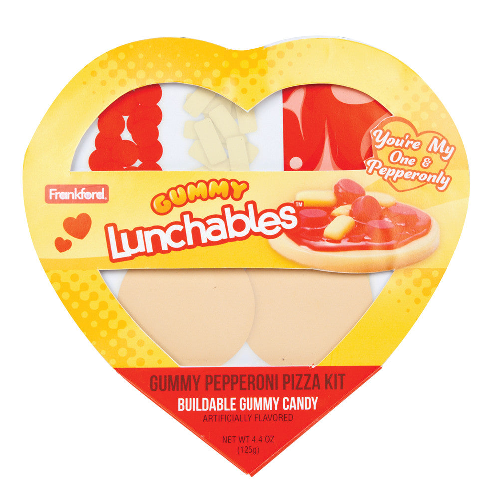 Lunchables Pizza Kit 4.4 Oz Heart Box