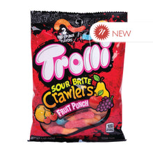 Wholesale Trolli Sour Brite Crawlers Fruit Punch 5 Oz Peg Bag- Bulk