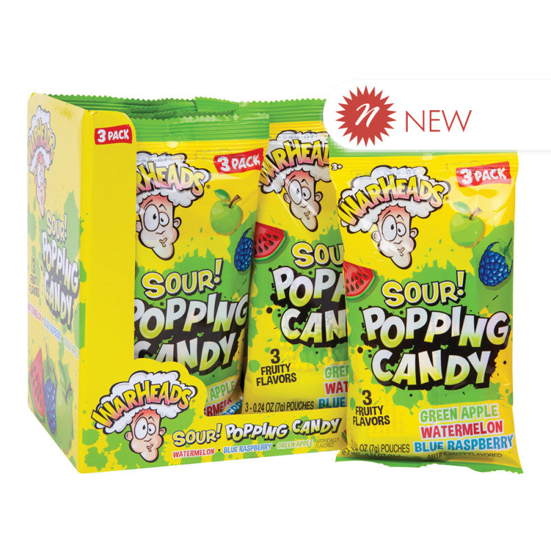 Wholesale Warhead Popping Candy 0.74 Oz Pack Bulk