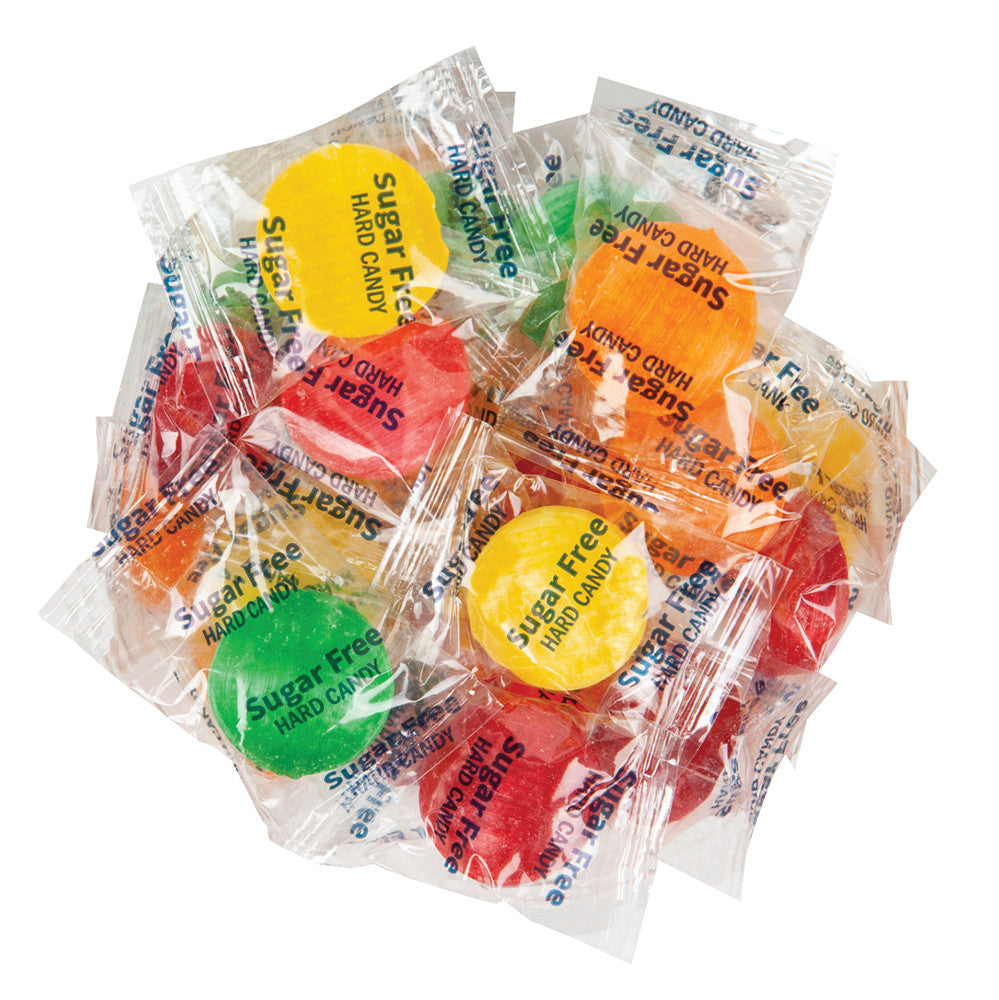 Wholesale Sugar Free Assorted Fruit Buttons 10 Lb Bulk