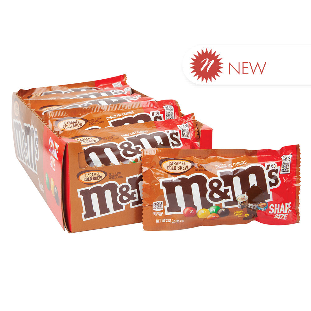 Wholesale M&M'S Caramel Cold Brew Share Size 2.83 Oz- Bulk