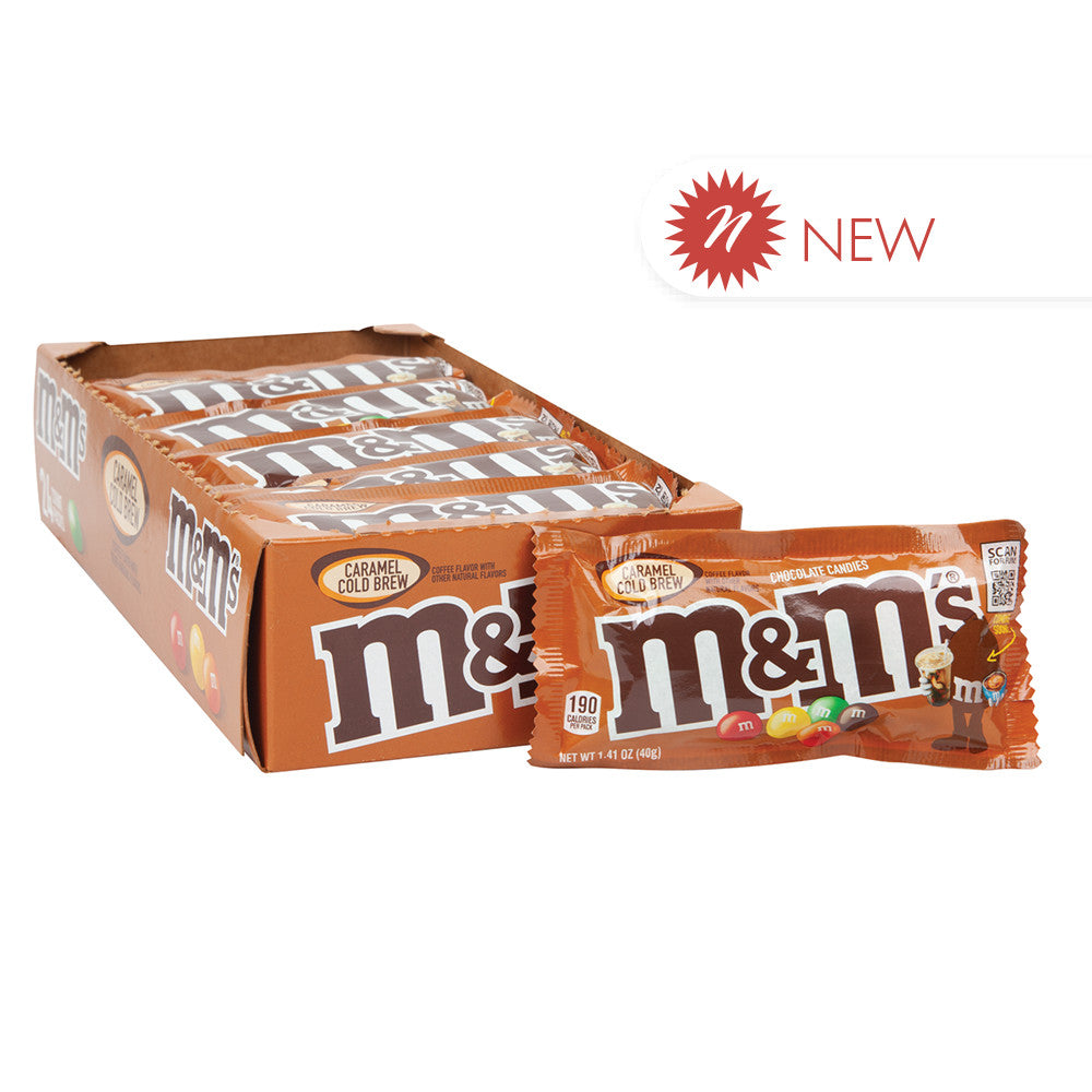  M&Ms Caramel Cold Brew Coffee Candy, Pack of 3 (1.41