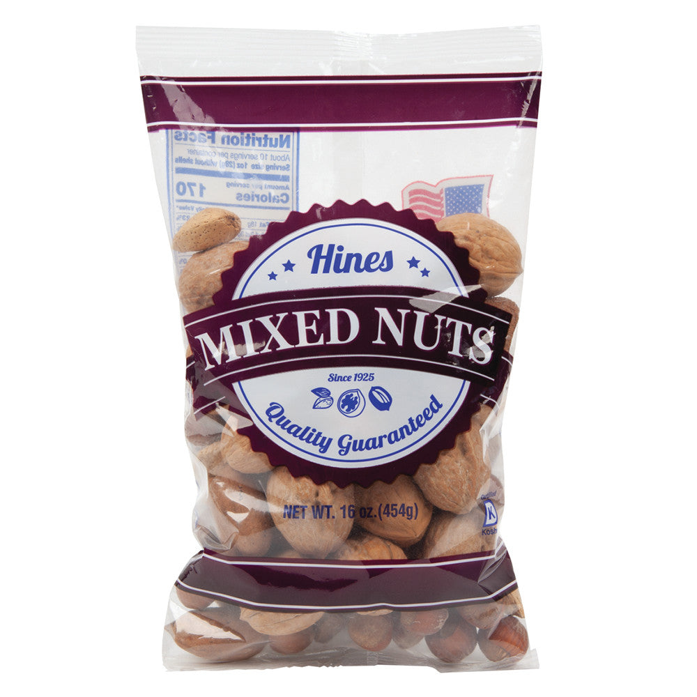 Wholesale Hines In Shell Mixed Nuts 16 Oz 32 Pack-32ct Case Bulk