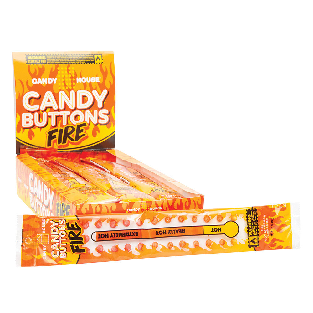 Wholesale Candy House Candy Buttons Fire .05 Oz- Bulk