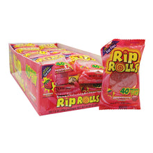Wholesale Rip Rolls Sour Strawberry 1.4 Oz- Bulk