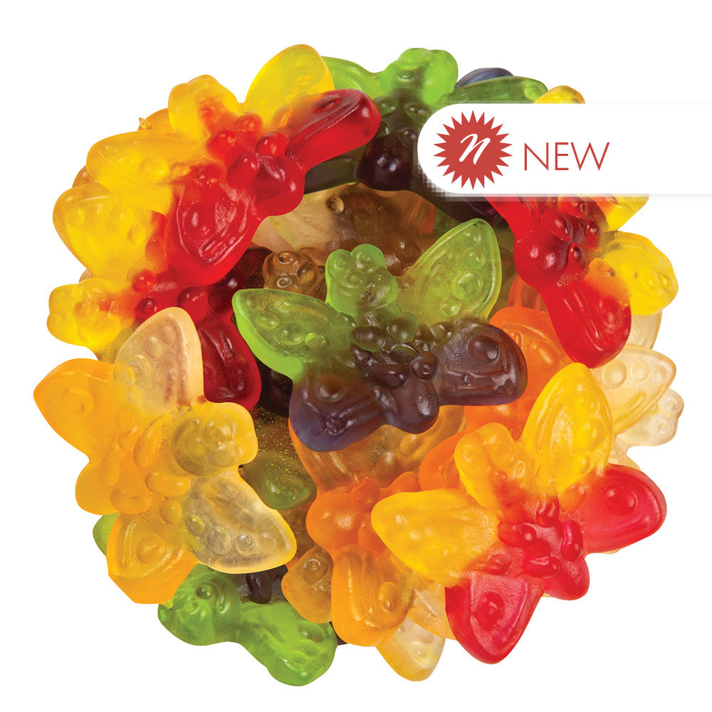 Wholesale Clever Candy Gummy Butterflies Bulk