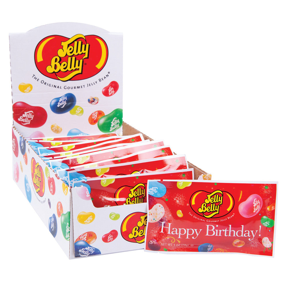 Wholesale Jelly Belly Happy Birthday 1 Oz Bag Bulk