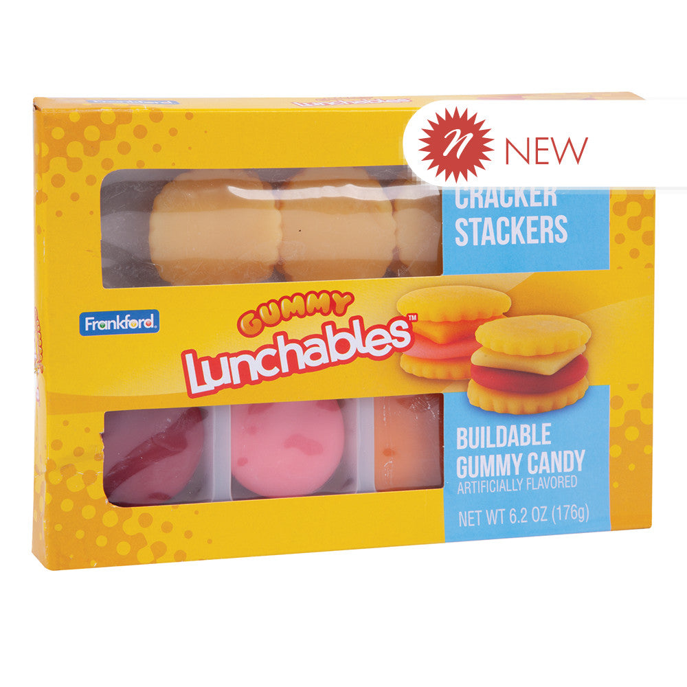 Wholesale Lunchables Gummy Cracker Stackers 6.2 Oz Box Bulk