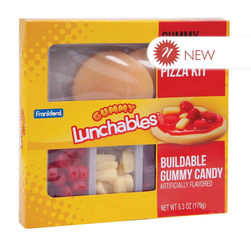 Wholesale Lunchables Gummy Pepperoni Pizza Kit 6.3 Oz Box Bulk