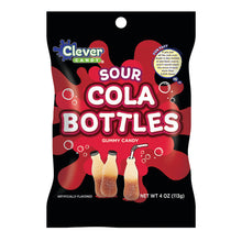 Wholesale Müttenberg Candy Sour Cola Bottles 4 Oz Peg Bag- Bulk