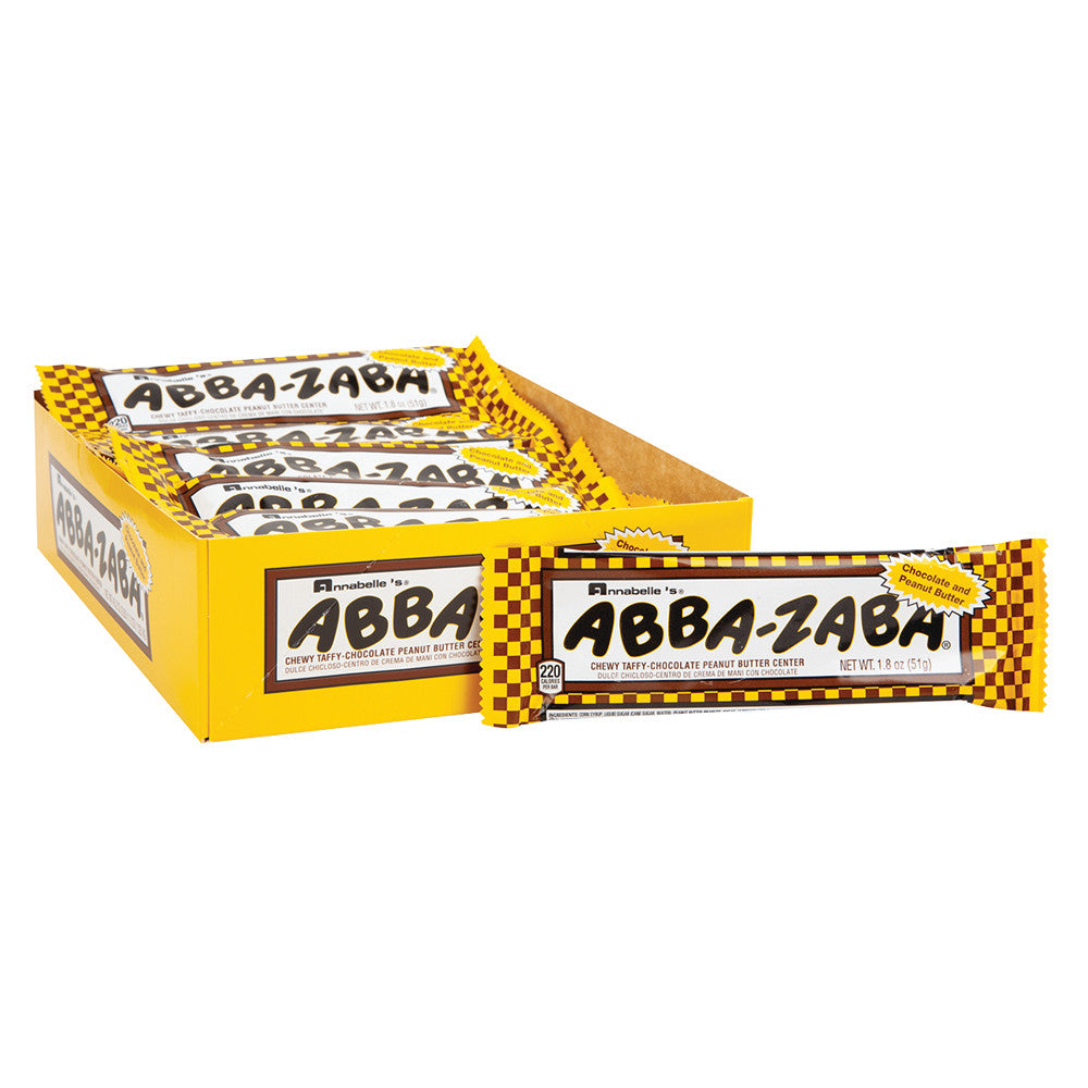 Wholesale Annabelle Abba Zaba Peanut Butter Chocolate 1.8 Oz Bulk