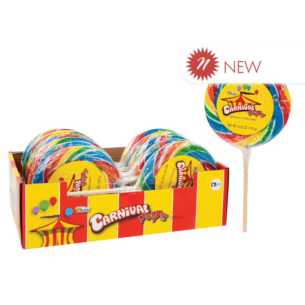 Wholesale Carnival - Lollipops - 4.25Oz Bulk