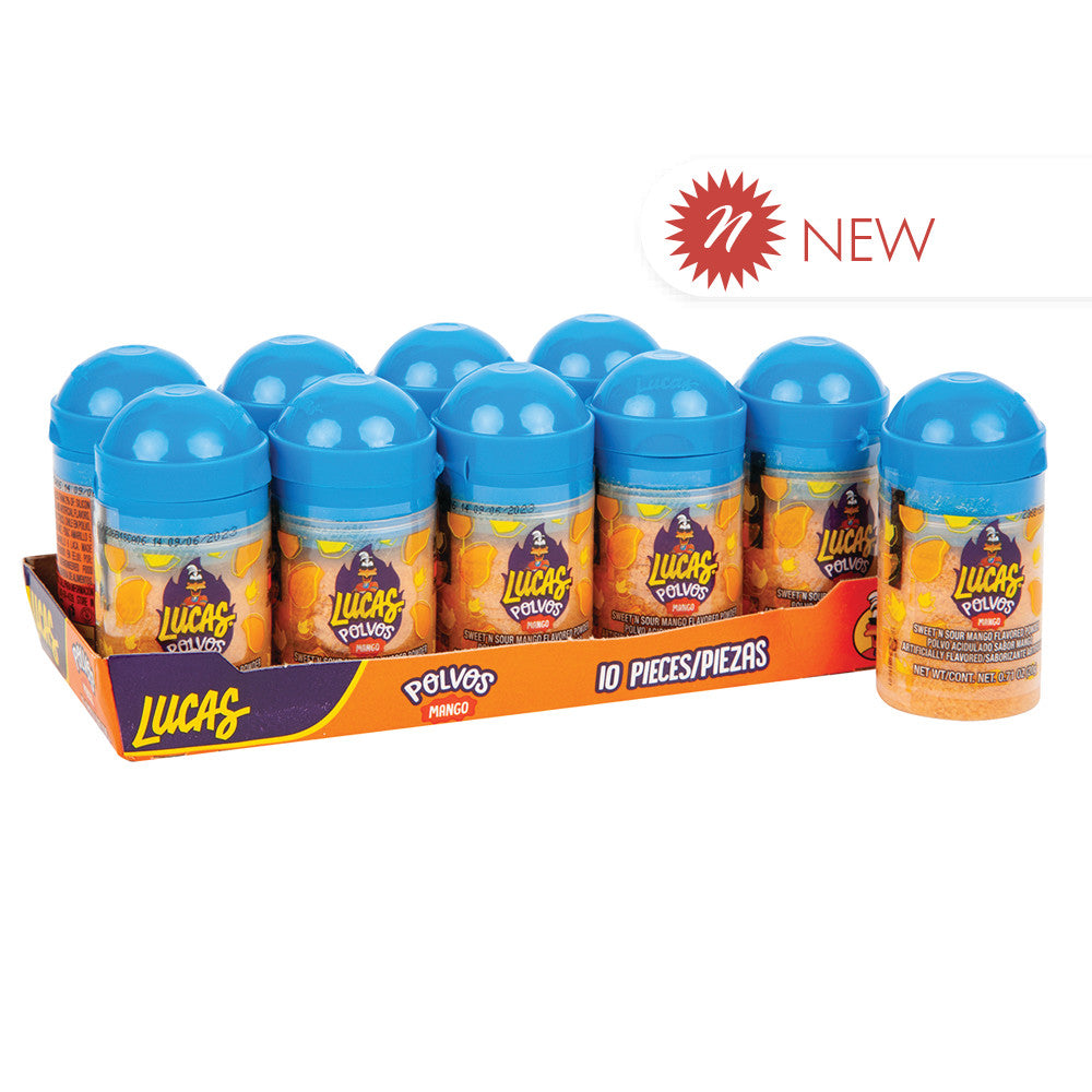 Wholesale Lucas Polvos Mango 0.71 Oz Tube- Bulk