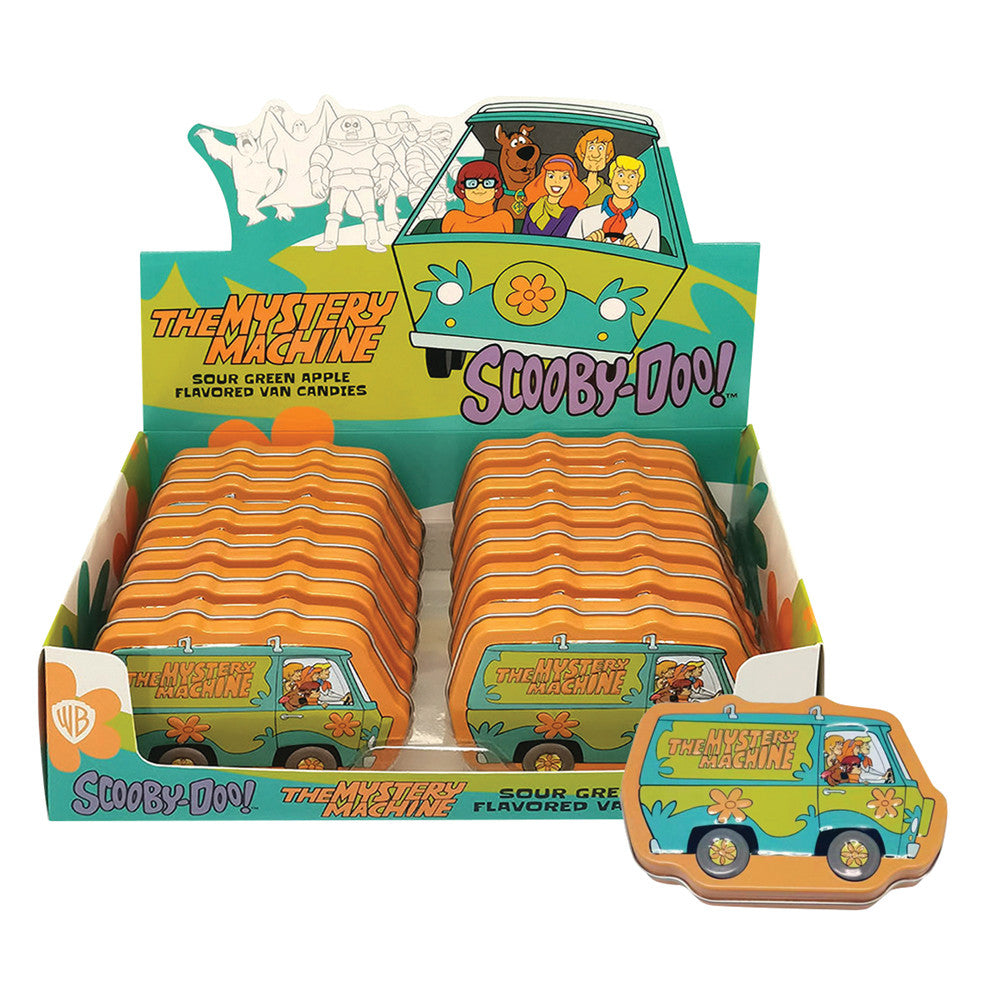 Wholesale Scooby Doo Mystery Machine Candy Vans Tin Bulk