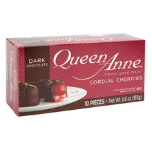 Wholesale Queen Anne Dark Chocolate Cherry Cordials 6.6 Oz Box- Bulk