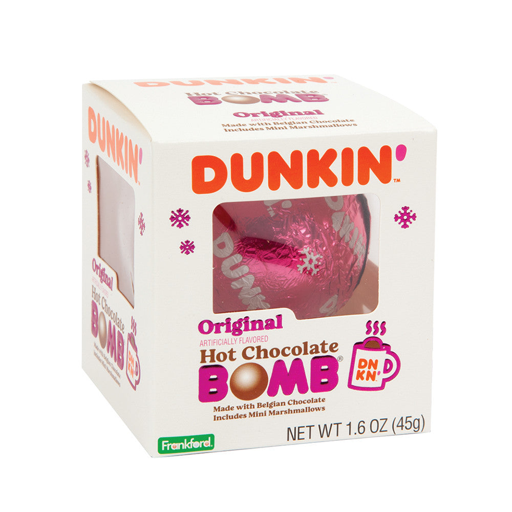 Wholesale Dunkin' Original Hot Chocolate Bomb 1.6 Oz Box Bulk