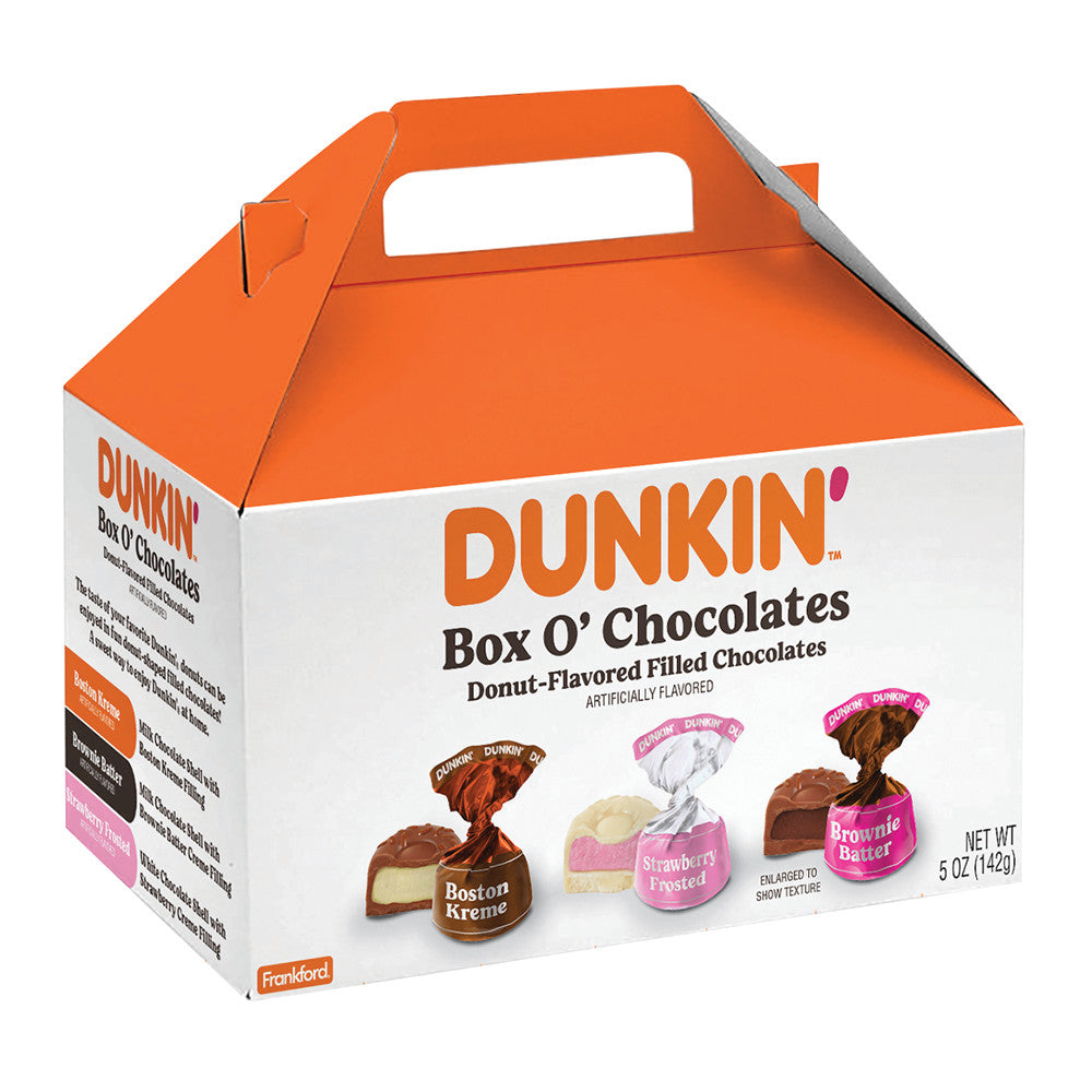 Wholesale Dunkin' Donuts Box O' Chocolates 5 Oz Box Bulk