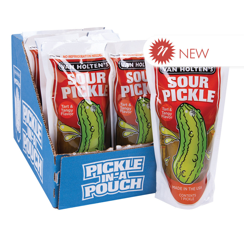 Wholesale Van Holten'S Sour Pickle In A Pouch- Bulk