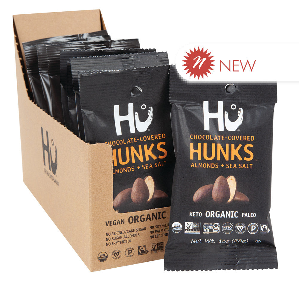 Wholesale Hu Almond + Sea Salt Single Serve Hunks 1 Oz Bulk