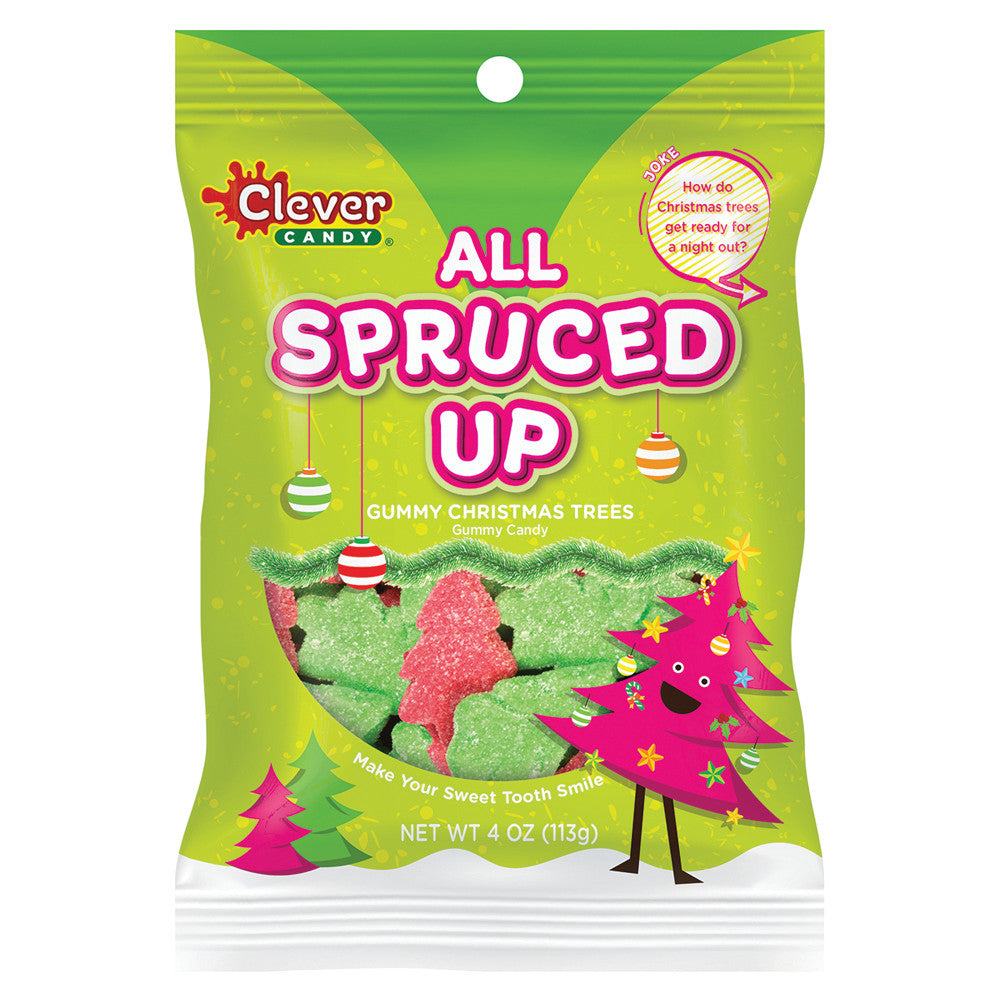 Wholesale Müttenberg Candy All Spruced Up 4 Oz Peg Bag- Bulk