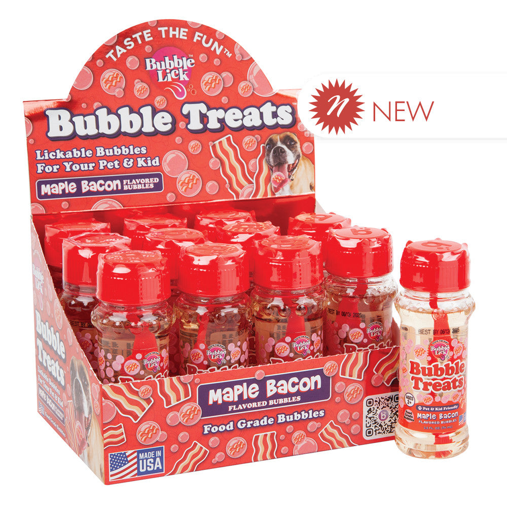 Bubble Lick Natural Flavored Bubbles