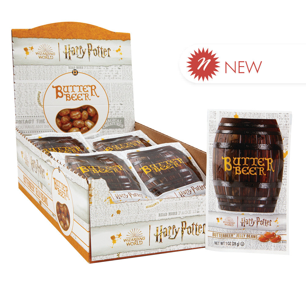 Wholesale Jelly Belly Harry Potter Butterbeer Jelly Bean 1 Oz Bag- Bulk