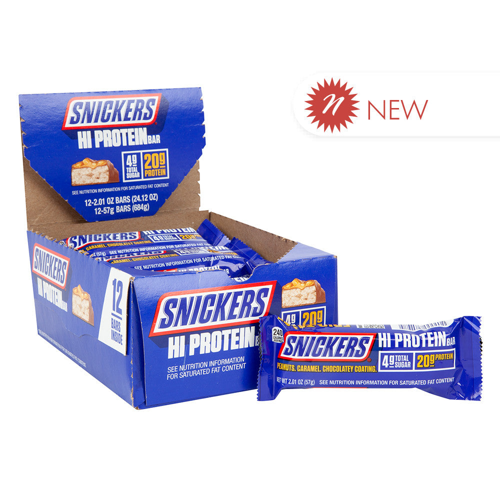 Wholesale Snickers High Protein Bar 2.01 Oz Bulk