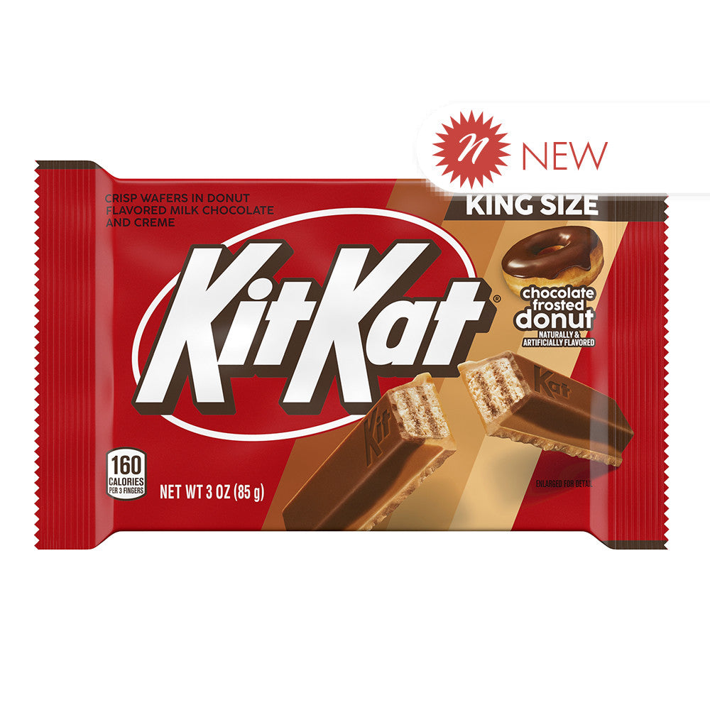 Kit Kat Frosted Chocolate Donut King Size 3 Oz