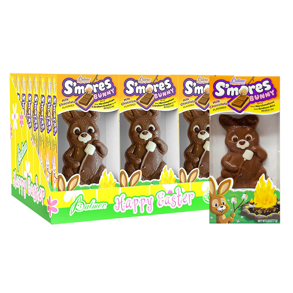 Wholesale S'Mores Solid Bunny 2.5 Oz-24ct Case Bulk