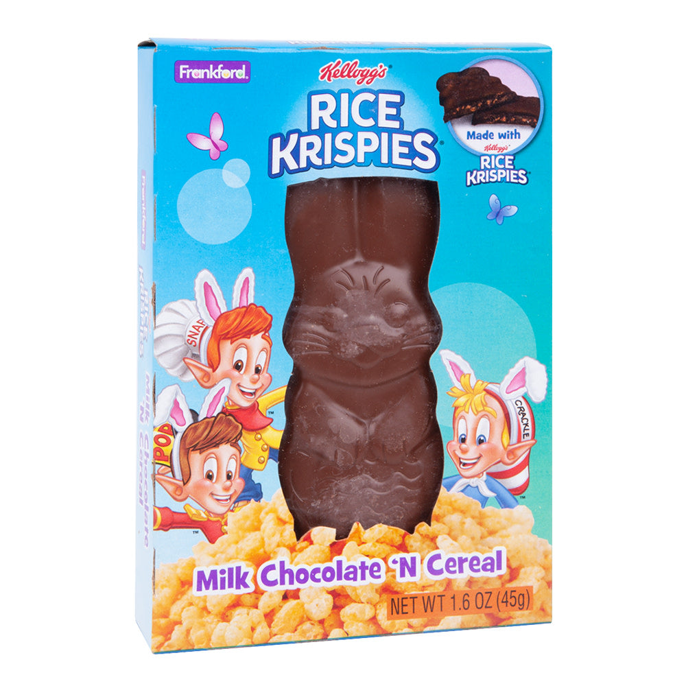 Wholesale Rice Krispies Chocolate Bunny 1.6 Oz Box-18ct Case Bulk