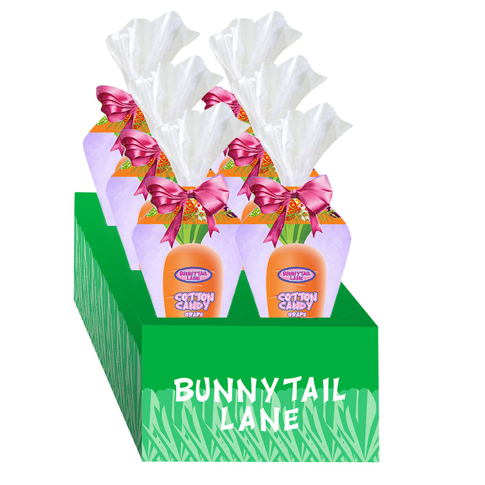 Wholesale Bunnytail Lane Jelly Bean Cotton Candy 3.1 Oz-6ct Case Bulk