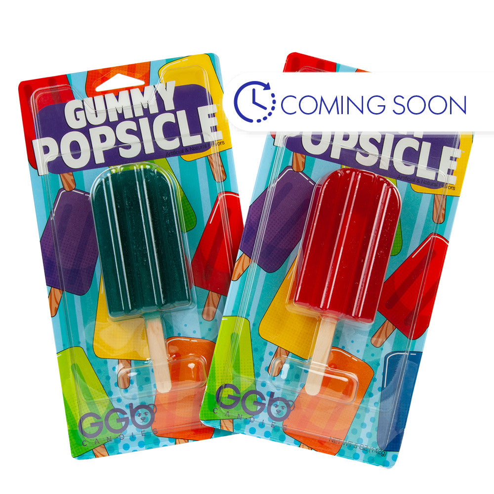 Gummy Popsicle - Assorted - 3.5Oz