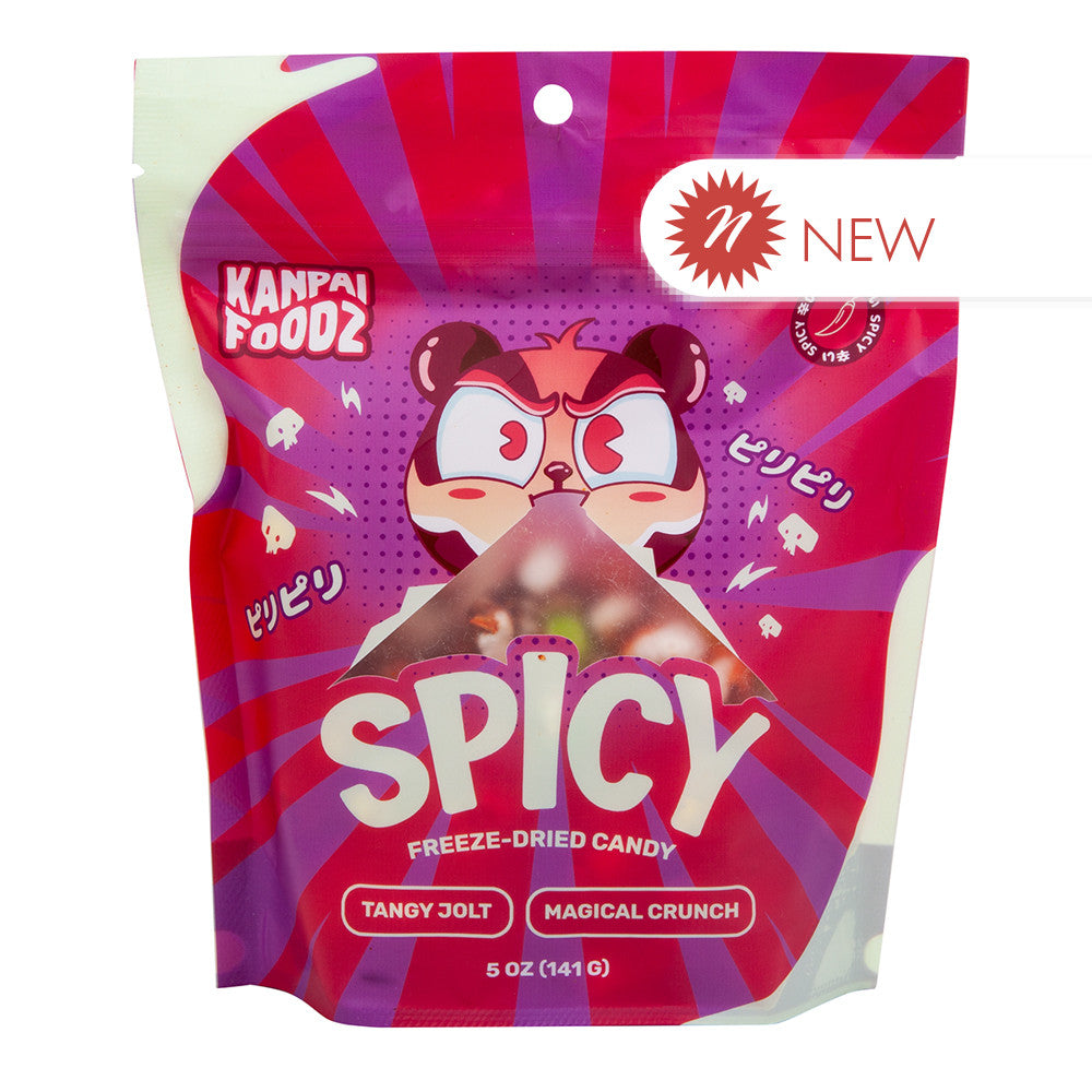Kanpai Foodz Spicy Freeze-Dried Candy 5 Oz Pouch