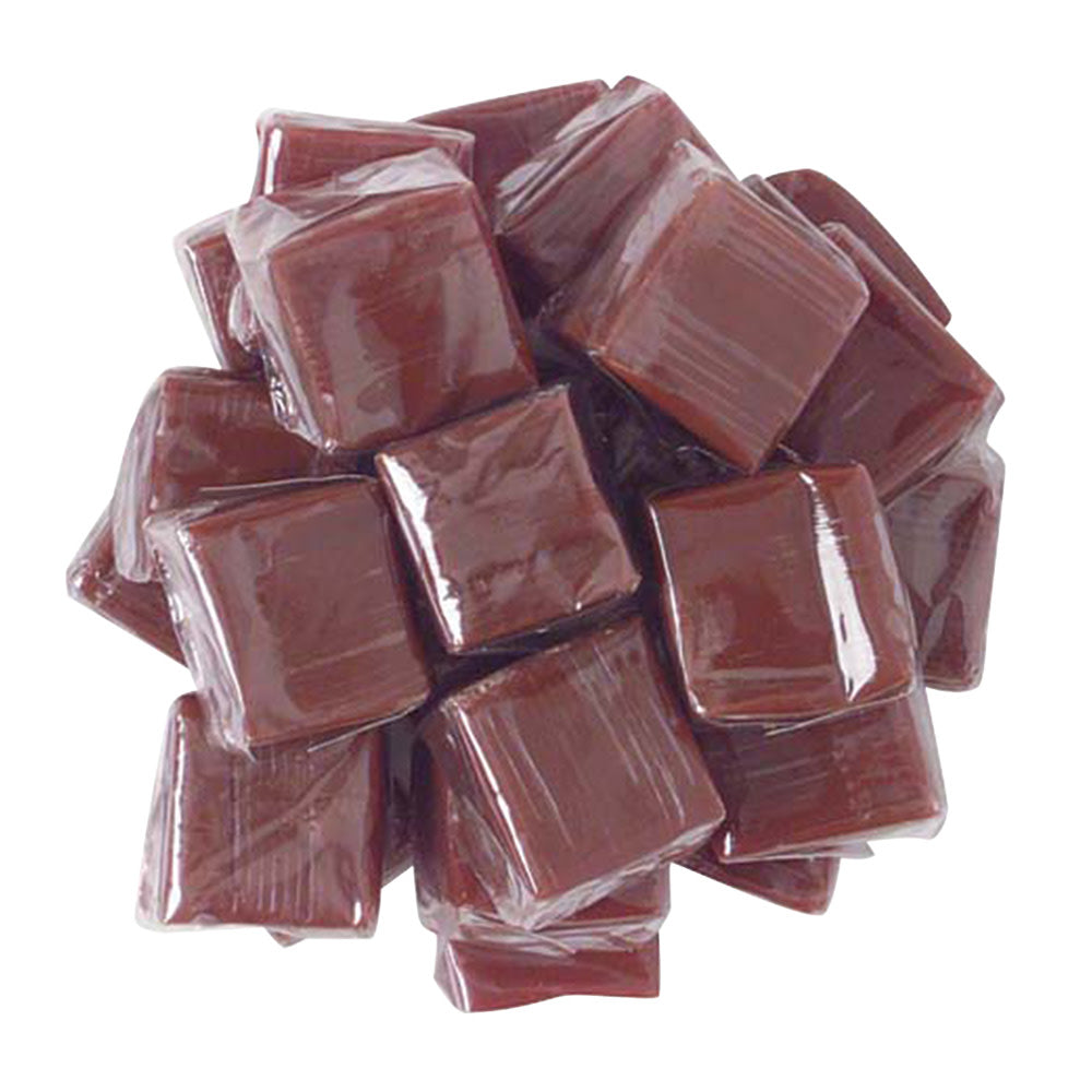 Chocolate Caramel Squares Wrapped