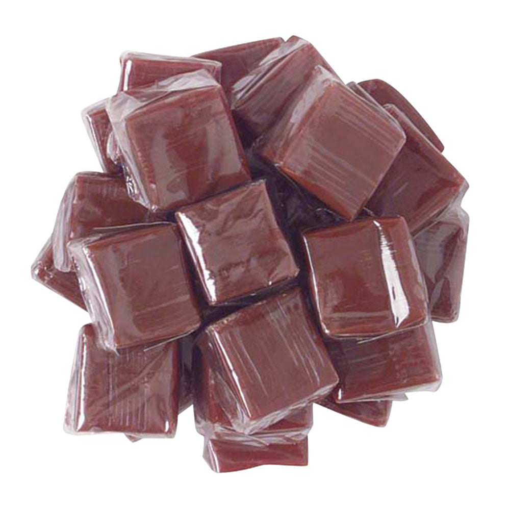 Wholesale Chocolate Caramel Squares Wrapped- Bulk
