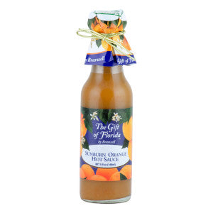 Wholesale Braswell's Gift Of Florida Sunburn Orange Hot Sauce 5 Oz Bottle *Fl Dc Only* Bulk