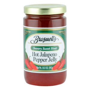 Wholesale Braswell's Hot Jalapeno Pepper Jelly 10.5 Oz Jar *Fl Dc Only* Bulk