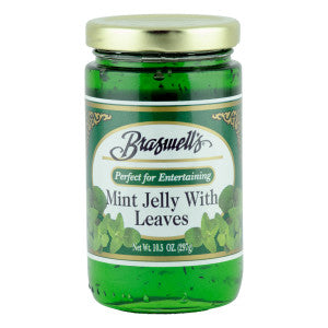 Wholesale Braswell's Mint Jelly With Leaves 10.5 Oz Jar *Fl Dc Only* Bulk