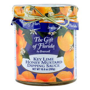 Wholesale Braswell's Gift Of Florida Key Lime Honey Mustard Dipping Sauce 10 Oz Jar *Fl Dc Only* Bulk