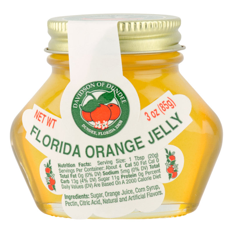 Wholesale Dod Florida Orange Jelly 3 Oz Jar *Fl Dc Only*- Bulk