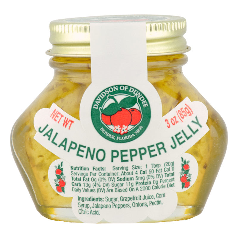 Wholesale Dod Jalapeno Pepper Jelly 3 Oz Jar *Fl Dc Only*- Bulk