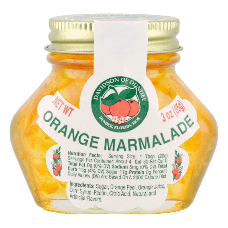 Wholesale Dod Orange Marmalade 3 Oz Jar *Fl Dc Only*- Bulk